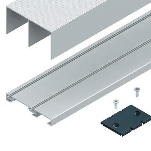 [KIT CARRIL 712A02300] KIT CARRIL SUPERIOR E INFERIOR 3M TERRA S85 712A02300 ALUMINIO SYSKOR