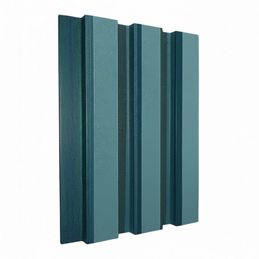 [ACANALADA BLUE DE055] LAMINA ACANALADA DECORATIVA BLUEGREEN 24X160X290 DE055