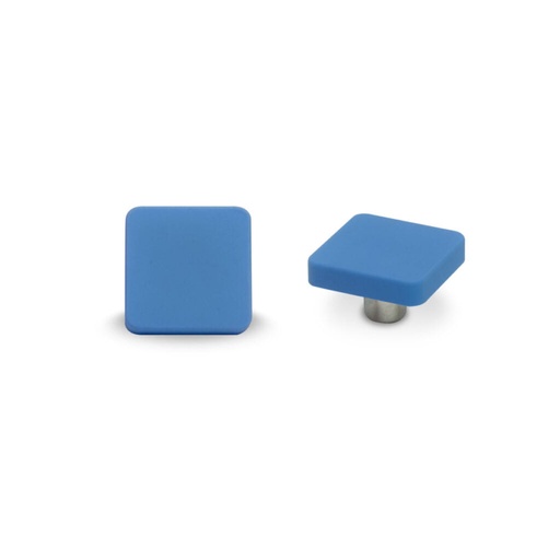 [POMO CUADRADO AZUL] POMO INFANTIL CUADRADO AZUL