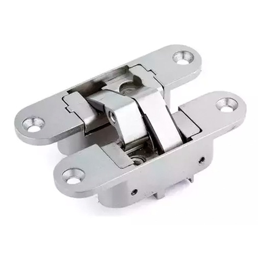 [BISAGRA OCULTA 100MM] BISAGRA OCULTA NIQUELADO 100MM IMEX UND