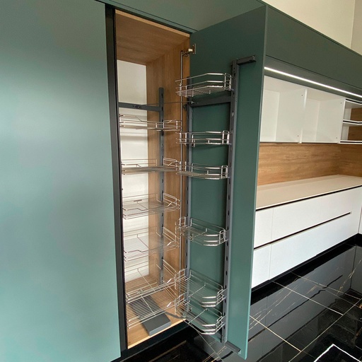 [ALACENA 45 6 IT21505] ALACENA ABATIBLE 450MM 6 NIVELES INOX IT21505