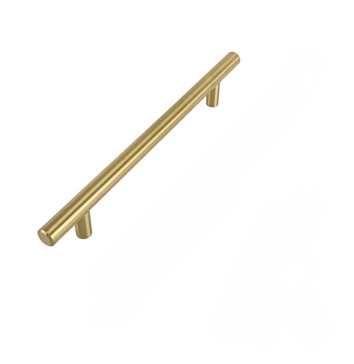 [TIR HUECA DORADA 96] TIRADERA CILINDRICA HUECA DORADA 96MM