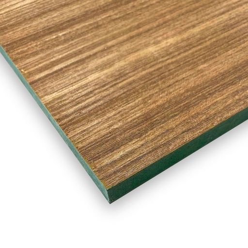 [ENCHAPE TECA15] MDF ENCHAPADO TECA HIDROFUGA 15X122X244 ESPAÑOLA
