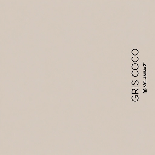 [HR-7X8-16 GRIS COCO] MELAMINA GRIS COCO SUPER MATE HIDROFUGA 16X210X244 ESPAÑOLA