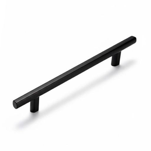 [TIR HEXAGO NEGRO 256] TIRADERA HEXAGONAL NEGRO MB 256MMS HM45040