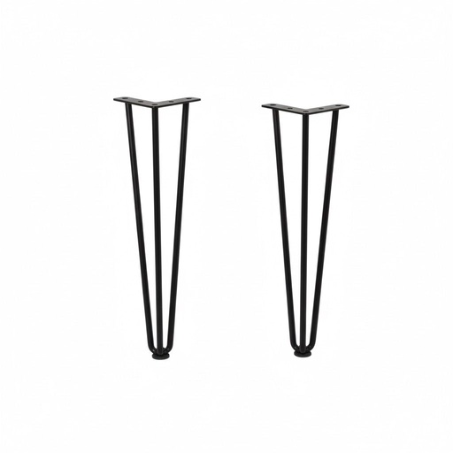 [PATA HARPIN NEGRO 40] PATA MUEBLE HARPIN NEGRO UND 40CM