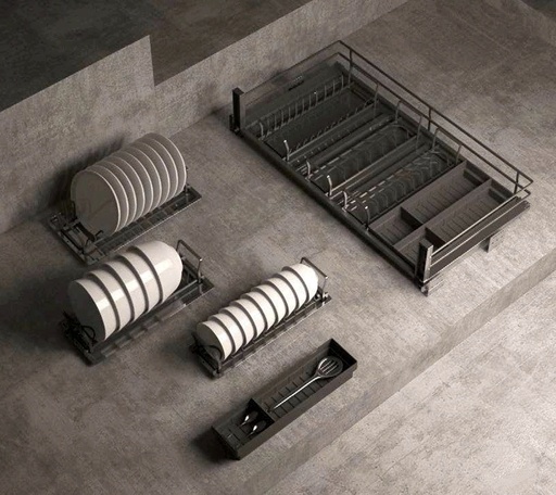 [CANASTA INOX IT20545] CANASTA ORGANIZADORA 3 LADOS 600MMS INOX IT20545