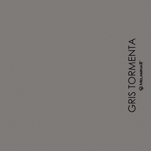 [HR-7X8-18 GRIS TORME] MELAMINA GRIS TORMENTA HIDROFUGA 18X210X244 ESPAÑOLA