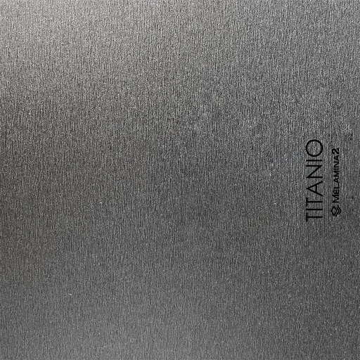 [HR-7X8-18 TITANIO] MELAMINA TITANIO HIDROFUGA 18X210X244 ESPAÑOLA