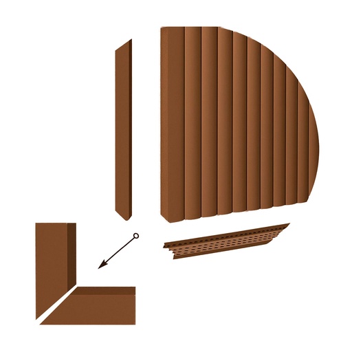 [PERFIL AL S027 LATTE] PERFIL ALUMINIO LAMINA 3D LATTE S027