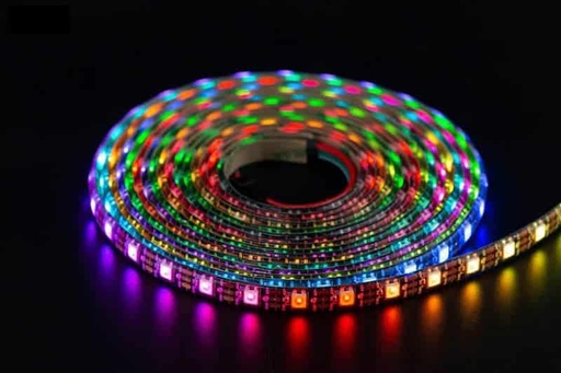 [TIRA LED  RGB 10MM] TIRA LED FLEXIBLE 10MM 110V RGB POR METRO NATURICA