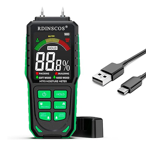 [MEDIDOR HUMEDAD] MEDIDOR DE HUMEDAD MADERA RDINSCOS 2 PINES