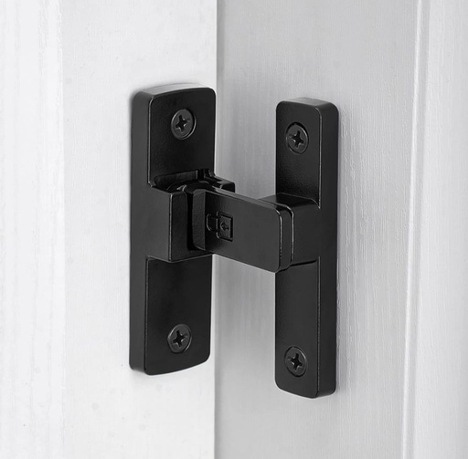 [CERRADURA CORREDIZA] CERRADURA PUERTA CORREDIZA 90° NEGRO