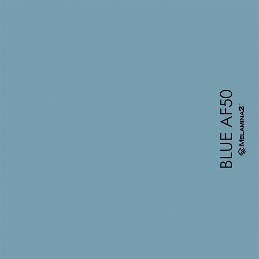 [MELAMINA BLUE AF50] MELAMINA BLUE AF50 ULTRA MATE HIDROFUGA ACRYLIC ANTI-HUELLA 18MMX122X280