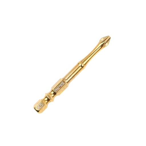 [PUNTA PH2 2-1/2 DORA] PUNTA PH2 DESTORNILLADOR IMANTADA 6CM 2-1/2" DORADO