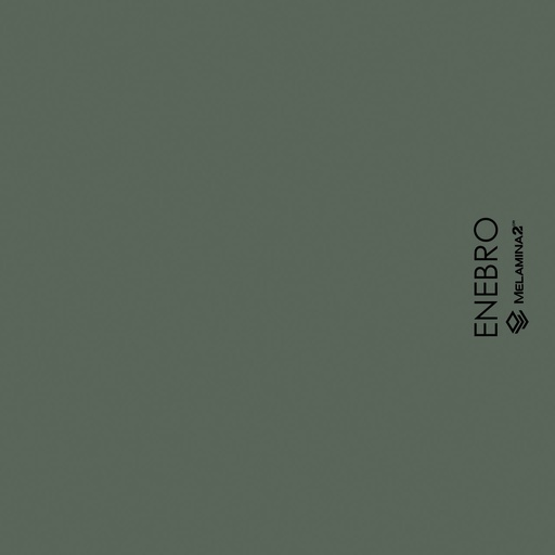 [HR-6X8-18 ENEBRO VER] MELAMINA VERDE ENEBRO HIDROFUA 18X183X244 V