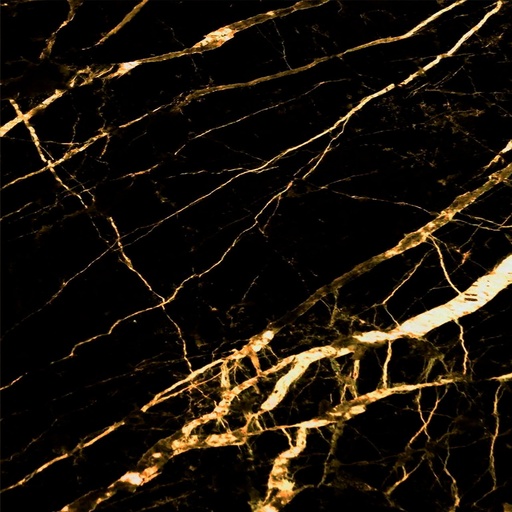 [PVC GOLDEN BLACK 3MM] PANEL PVC DECORATIVO MARMOL GOLDEN BLACK 3X122X244