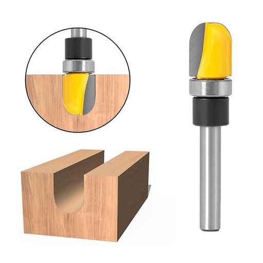 [CUCHILL 1/4X1/2X3/16] CUCHILLA COPIADORA CARBURO 1/4X1/2X13/16 REDONDO AMARILLO