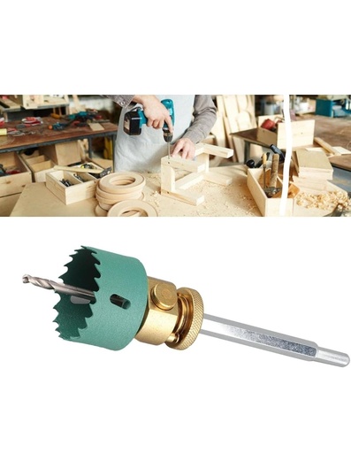 [BROCA SIERRA 55MM] BROCA SIERRA 55MM CON BARILLA DESMONTAJE