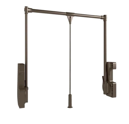 [PERC EXTRAIBLE 45-60] TUBO PERCHERO EXTRAIBLE PARA CLOSET 450-600 MOKA IT41105 INTHER
