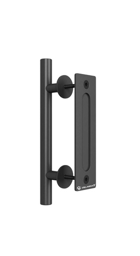 [MANILLON 30CM NEGRO] MANILLON REDONDO EMBUTIR PUERTA CORREDIZA 30CM NEGRO 