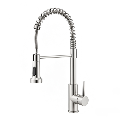 [GRIFO SATINA FG11110] GRIFERIA INOXIDABLE SATINADO EXTRAIBLE 303 FG11110